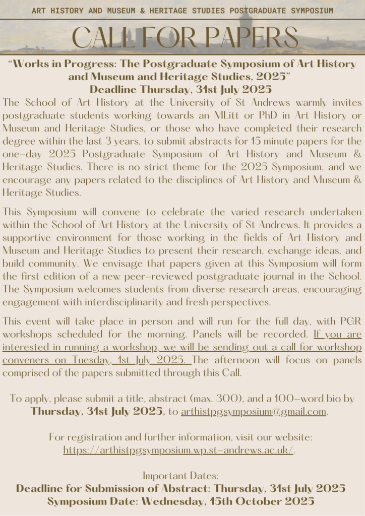 A PDF version of the Call for Papers, set on a light brown background.